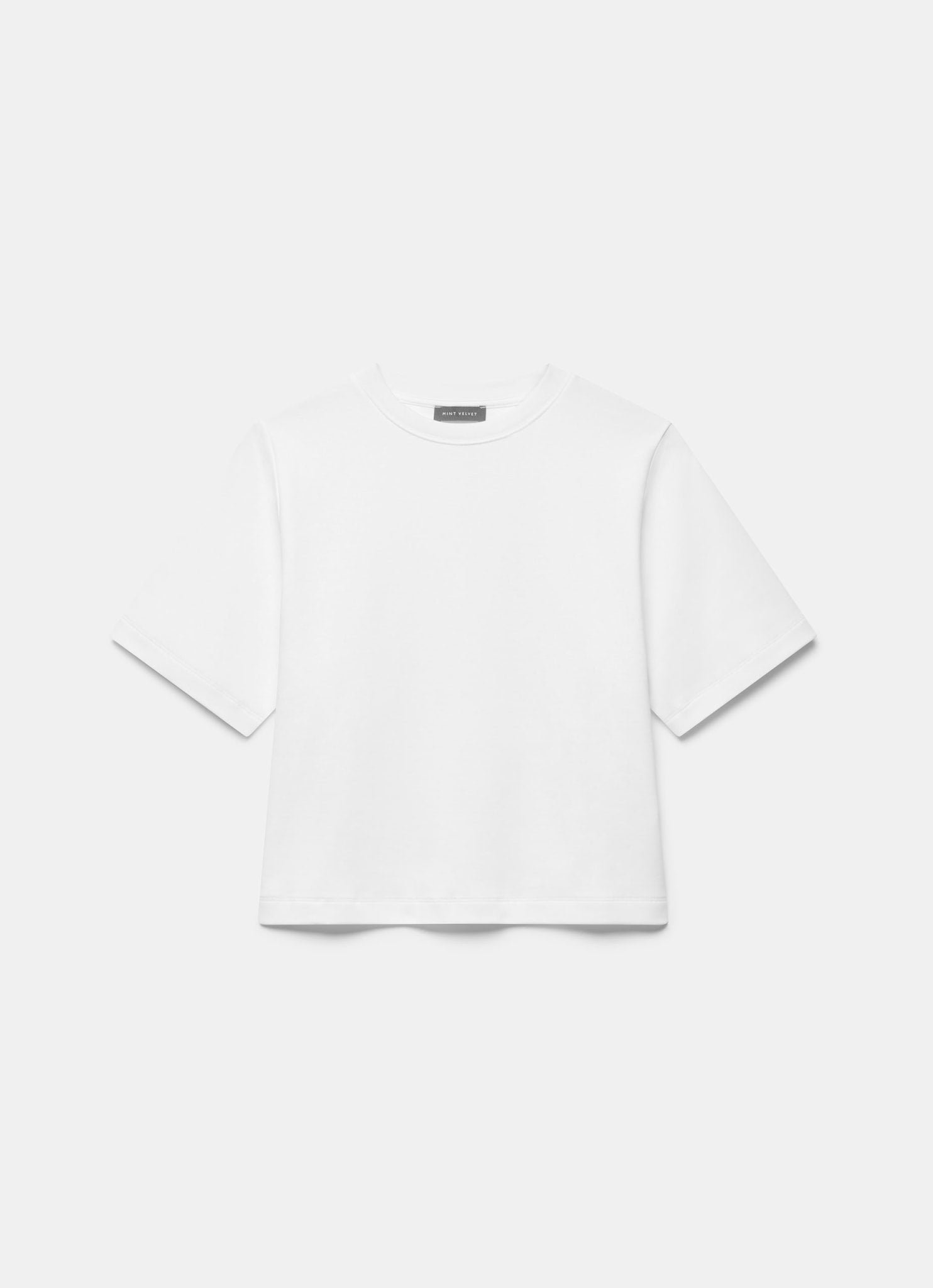 White Ultimate Cotton T-Shirt – Mint Velvet
