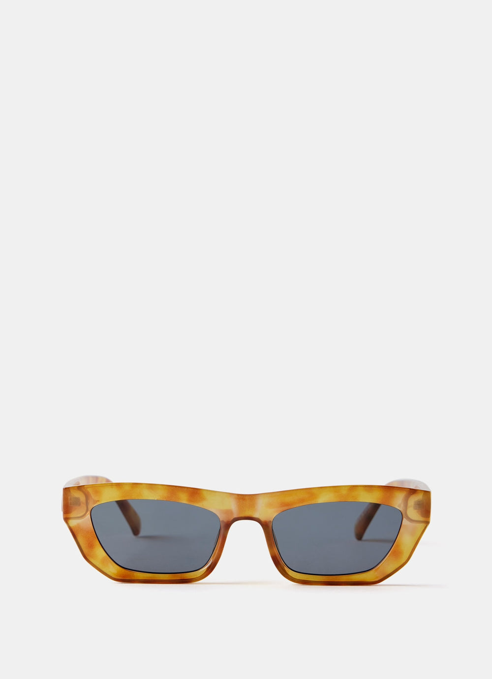 Yellow Rectangular Sunglasses