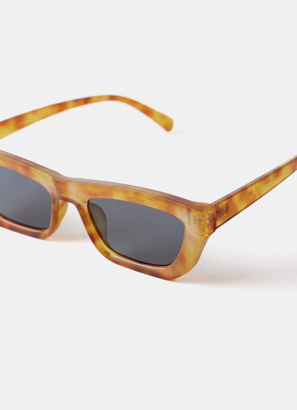 Yellow Rectangular Sunglasses