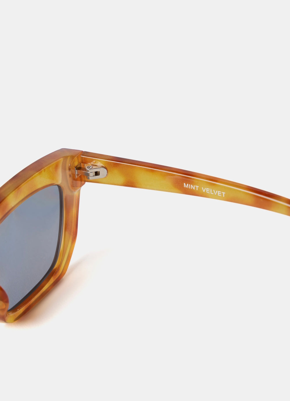 Yellow Rectangular Sunglasses