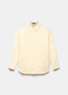 Yellow Linen Long Sleeve Shirt (Image 6)