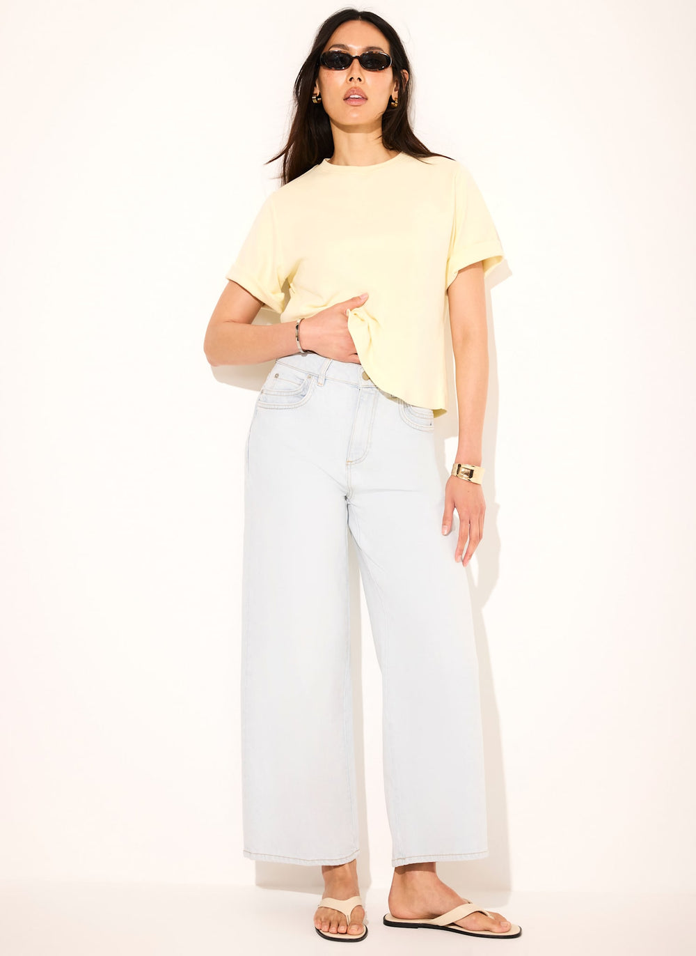 Pale Yellow Cotton Ultimate T-Shirt