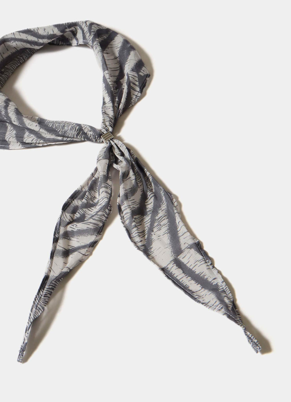 Zebra Print Neck Scarf