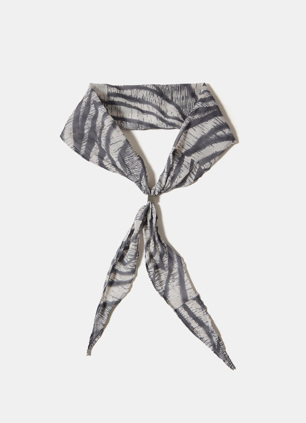 Zebra Print Neck Scarf