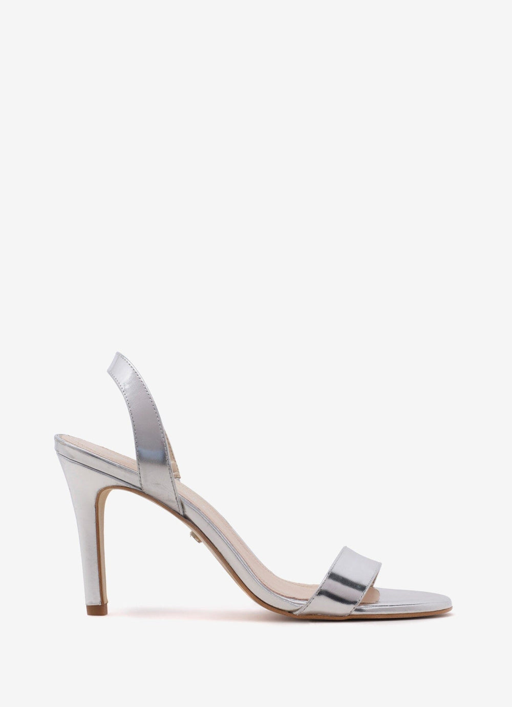 Amara Silver Heeled Sandals SANDALS Mint Velvet 