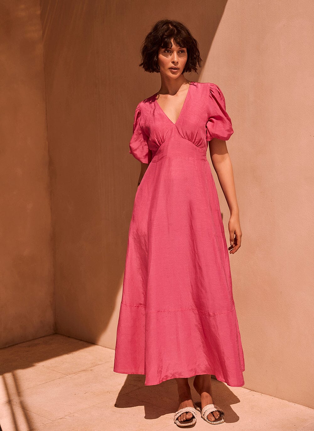 Mint velvet 2025 pink dress