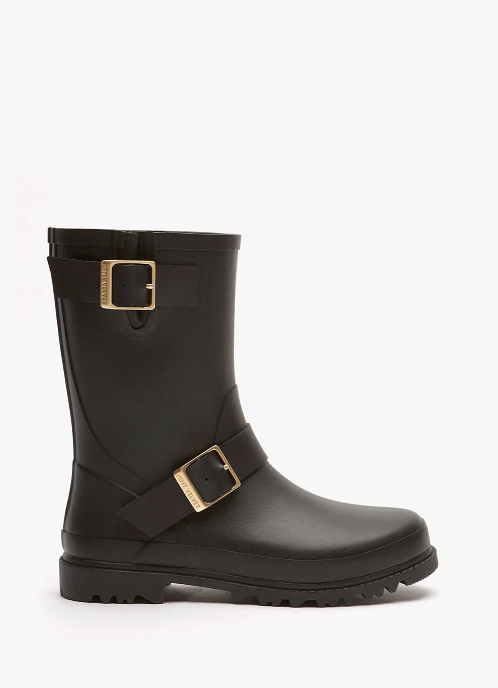 Wynter Black Short Wellies WELLIES Mint Velvet 